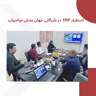 استقرار ERP در هلدینگ آقای غلامی